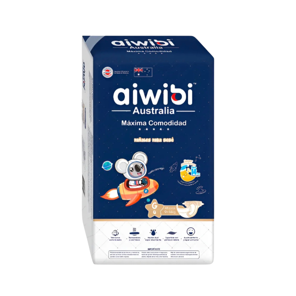 Pañal Aiwibi Dulce Noche Máxima Comodidad Talla G - 48 Unidades