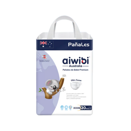 Pañal Aiwibi Premium Talla XXXG - 20 Unidades