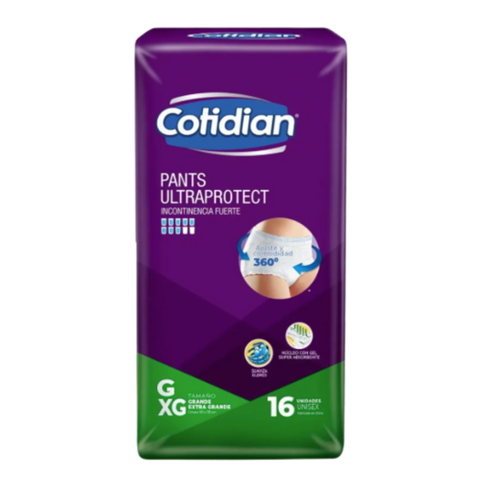 Pants Ultraprotect Cotidian Talla G/XG - 16 Unidades