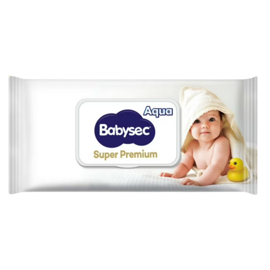 Toallas Húmeda Babysec Super Premium - 40 Unidades